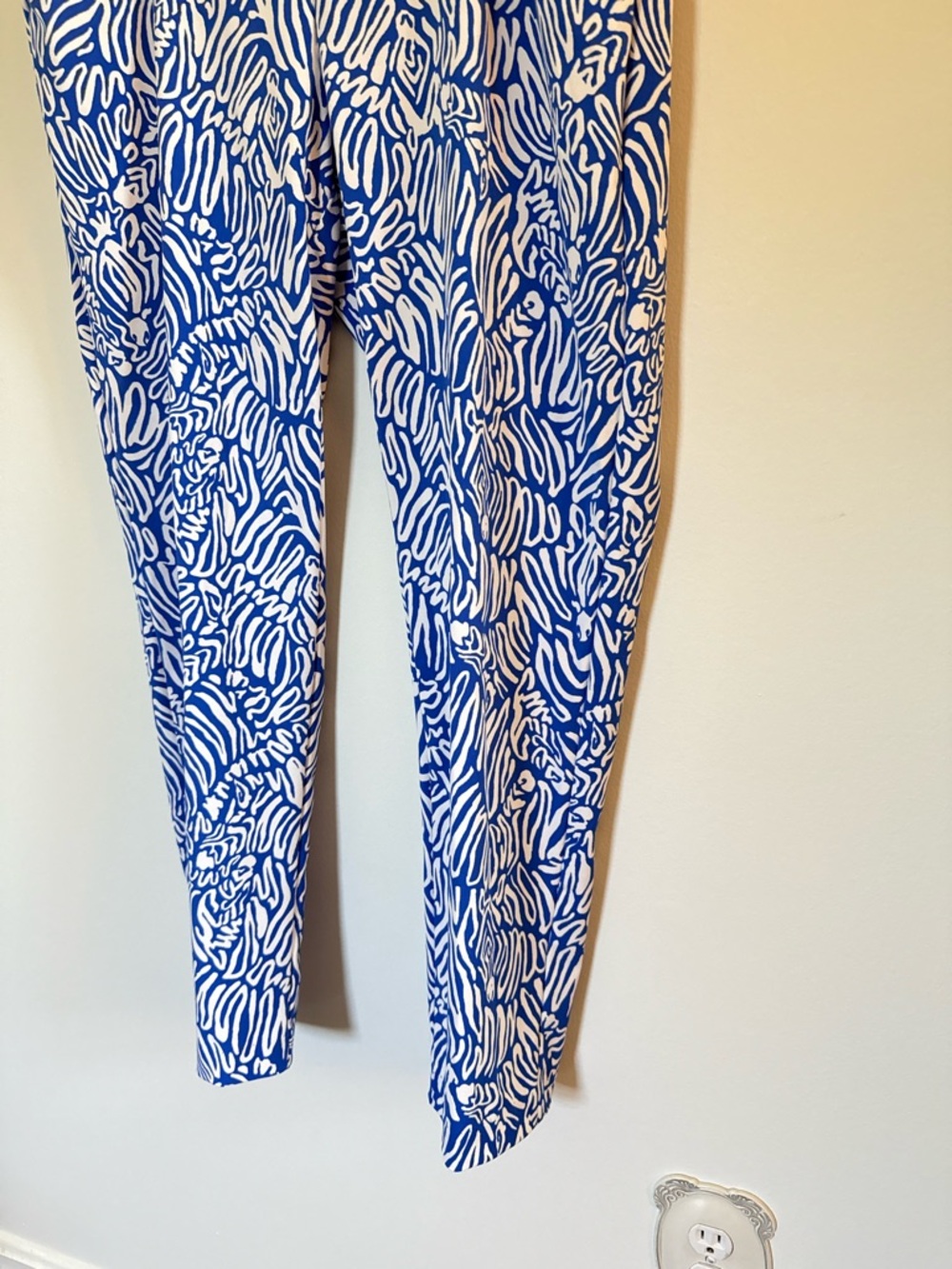 Lilly Pulitzer •‎ Luxletic Corso Pant Upf 50+ Martinique Blue Zee Bebe Golf 14 - Picture 5 of 9
